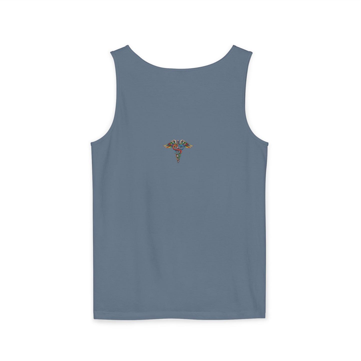 Tattooed Nurse Garment-Dyed Tank Top, Gift for Nurses, Casual Summer Wear