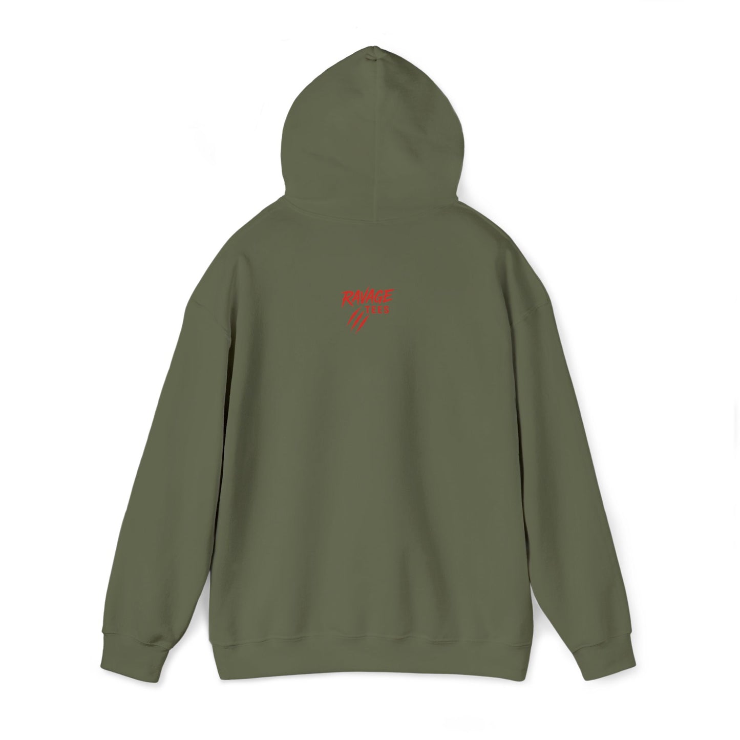 RAVAGE DOUBT | Unisex Motivational Hoodie, Inspirational Sweatshirt, Everyday Comfort Gift for Dreamers & Achievers