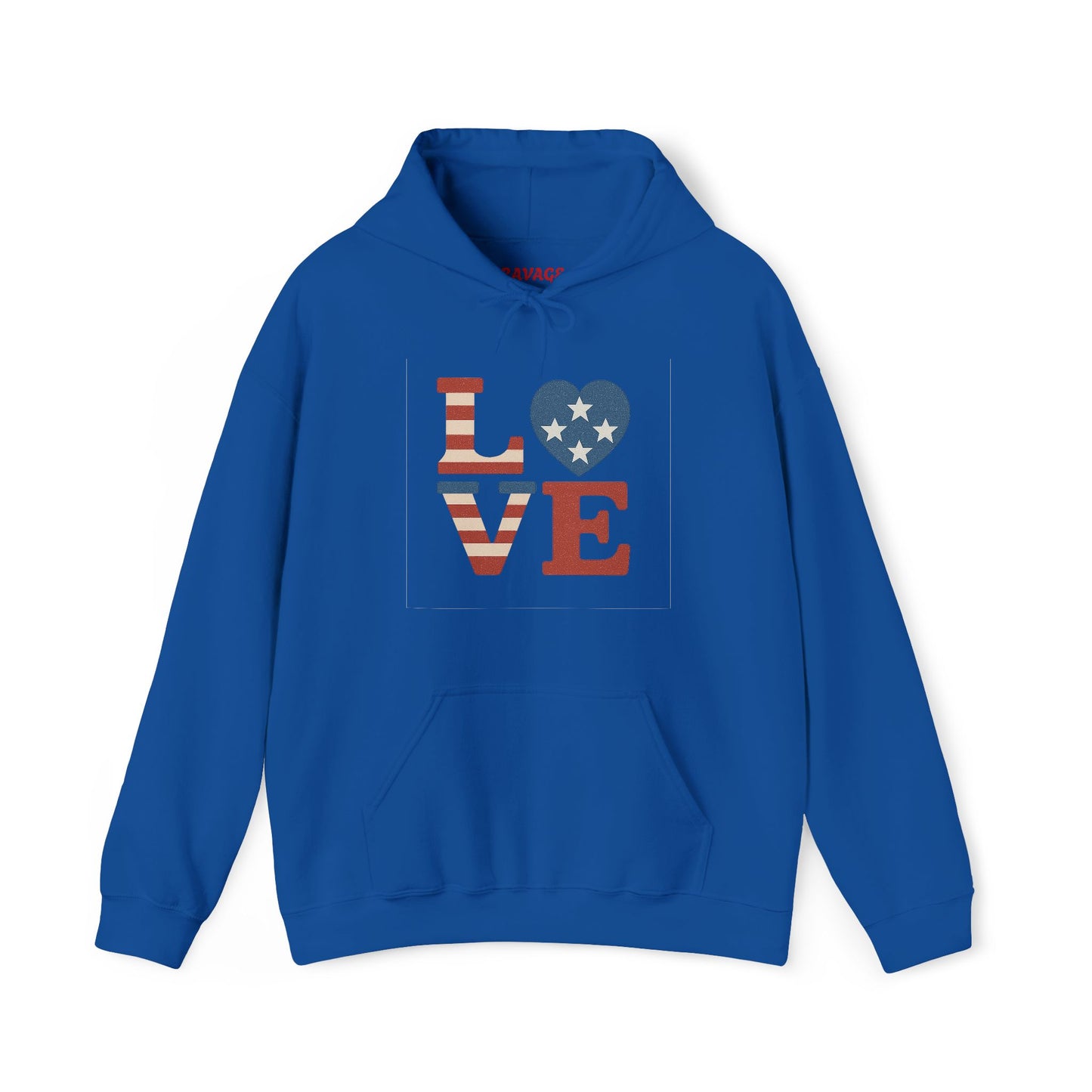 Unisex Hooded Sweatshirt with 'LOVE' Design - Cozy Gift for Friends, Valentine's Day, Casual Wear, Relaxation, Everyday Use