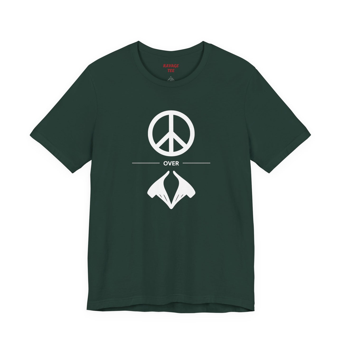 Peace Sign Unisex Jersey Tee, Casual Wear, Gift for Friends, Summer Fashion, Festival Outfit, Eco-Friendly Apparel
