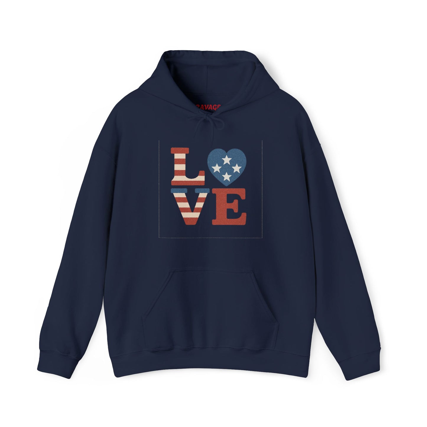 Unisex Hooded Sweatshirt with 'LOVE' Design - Cozy Gift for Friends, Valentine's Day, Casual Wear, Relaxation, Everyday Use
