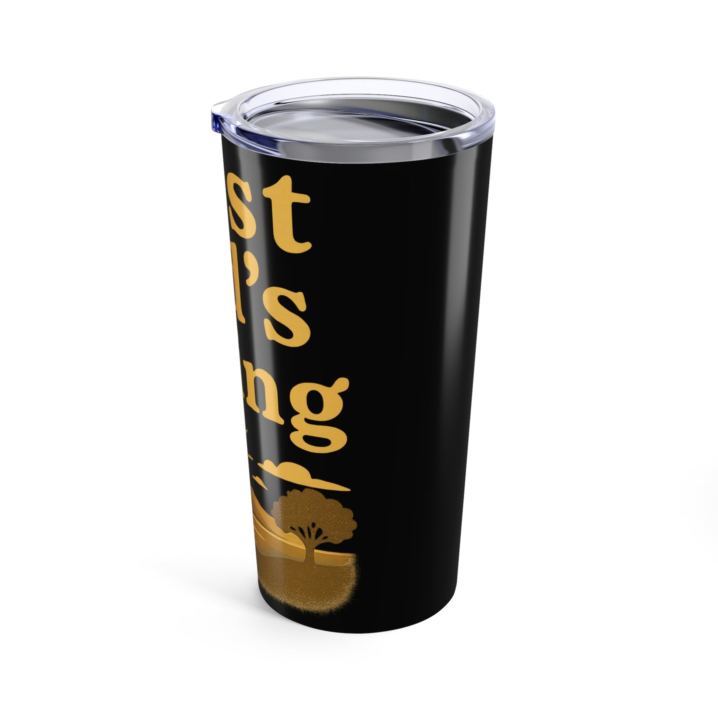 Inspirational 20oz Tumbler - Trust God's Timing | Perfect Gift for Faith, Encouragement, Motivational Quotes, Home, Travel, Birthdays