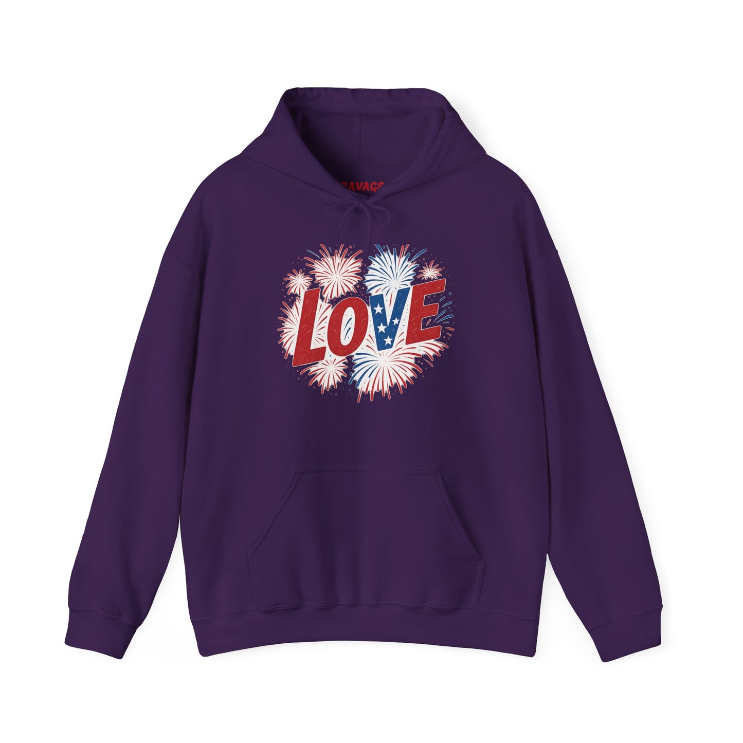 Unisex Hooded Sweatshirt with 'LOVE' Design - Cozy Gift for Friends, Valentine's Day, Casual Wear, Relaxation, Everyday Use