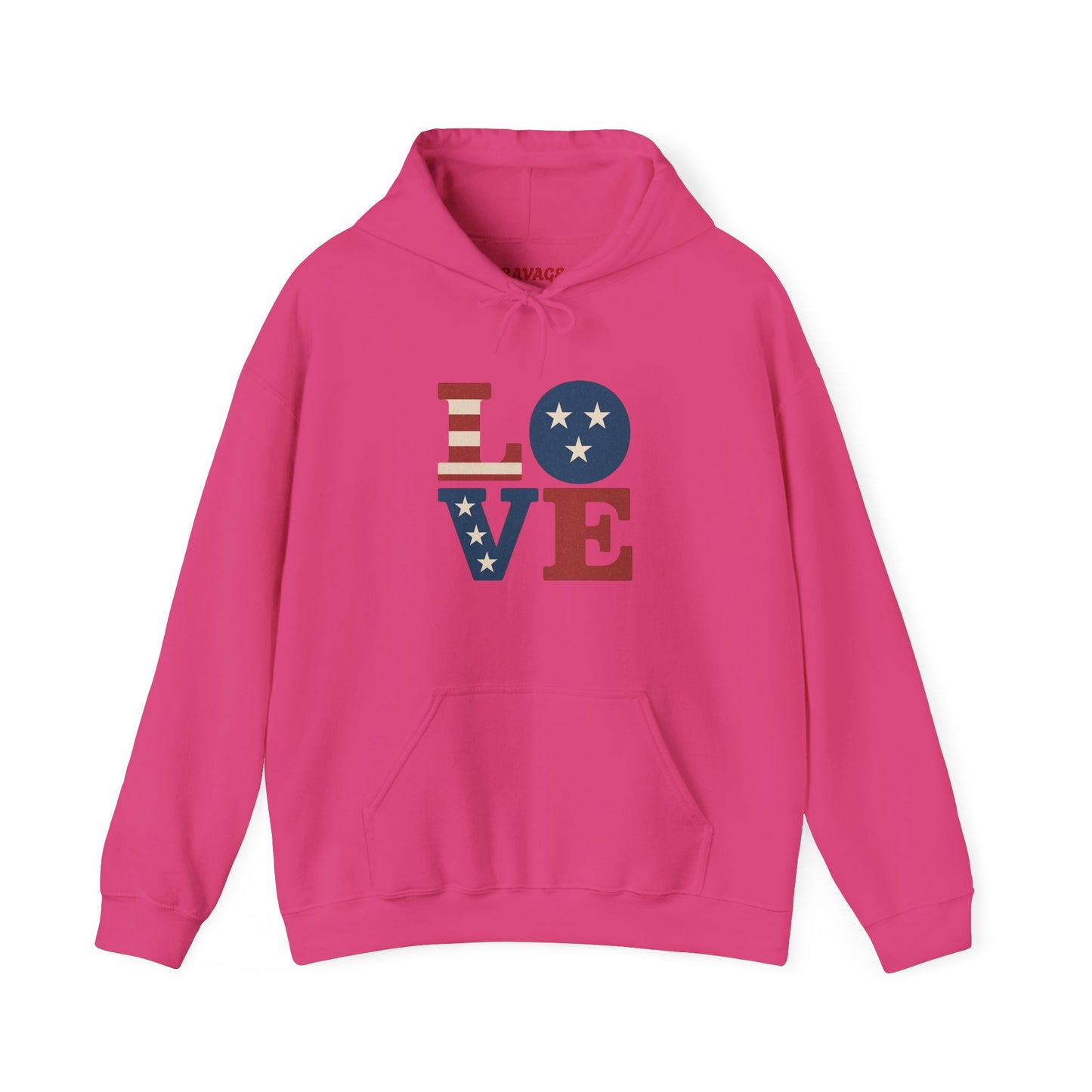Unisex Hooded Sweatshirt with 'LOVE' Design - Cozy Gift for Friends, Valentine's Day, Casual Wear, Relaxation, Everyday Use