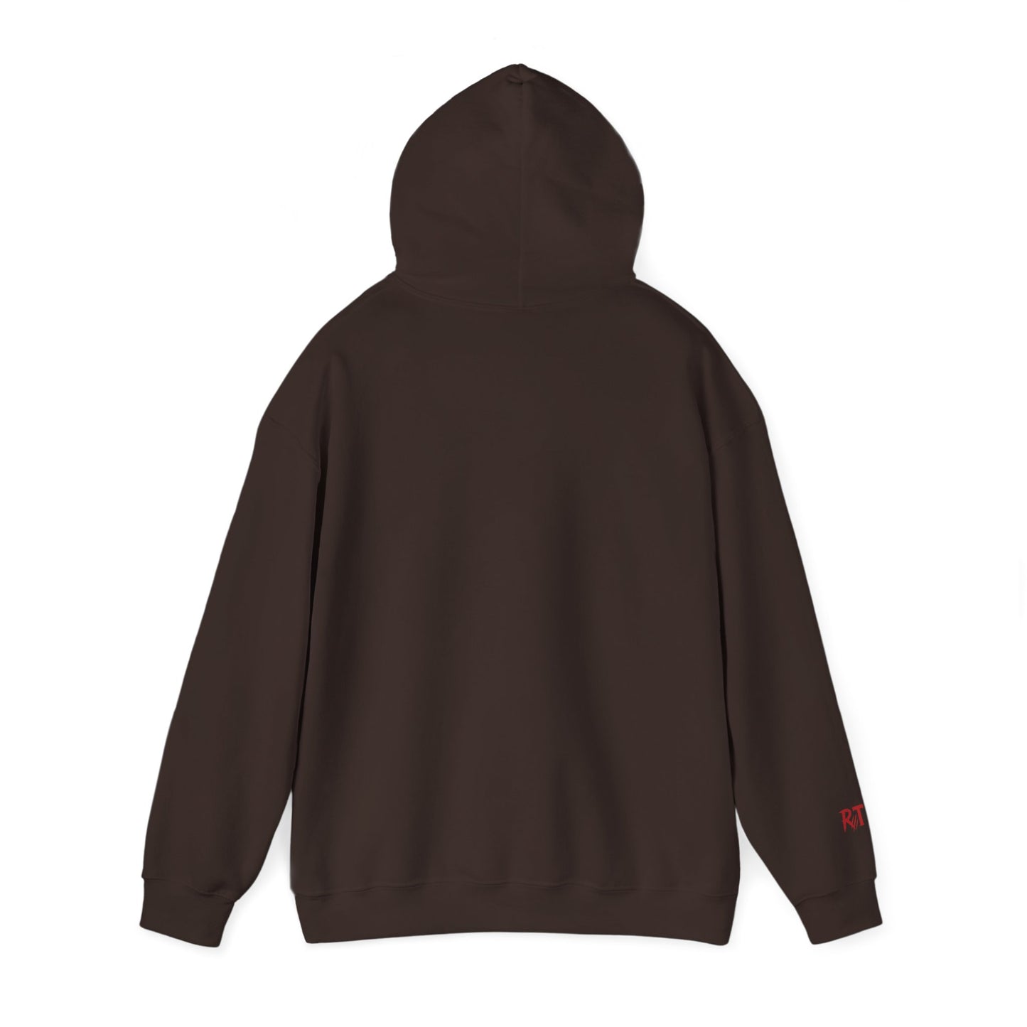 RAVAGE-Mindful Motivation Hooded Sweatshirt, Cozy Pullover, Fitness Apparel, Yoga Gear, Gift for Athletes, Relaxation Wear