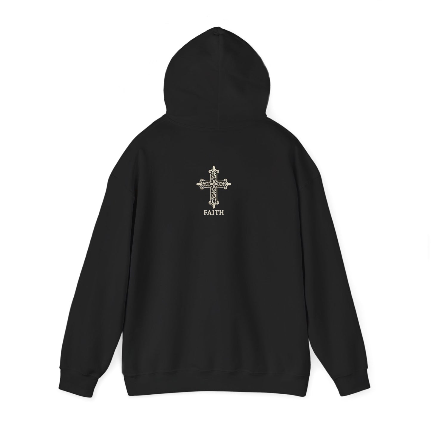 Faith-Inspired Hooded Sweatshirt, Cozy Christian Apparel, Gift for Believers, Inspirational Hoodie, Church Outing Wear
