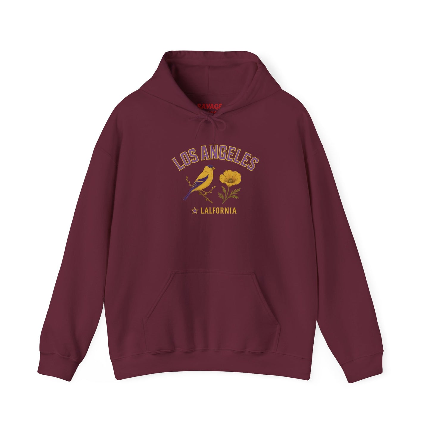 LOS ANGELES Vintage Hoodie | Retro Style Hooded Sweatshirt, Cozy Fall & Winter Wear, Travel Gift for Atlanta Lovers