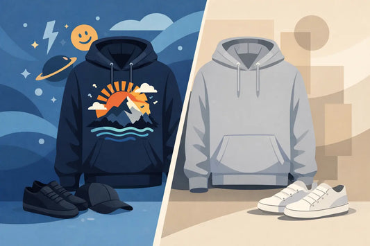 Graphic Hoodies Versus Plain Hoodies: Choose Your Side