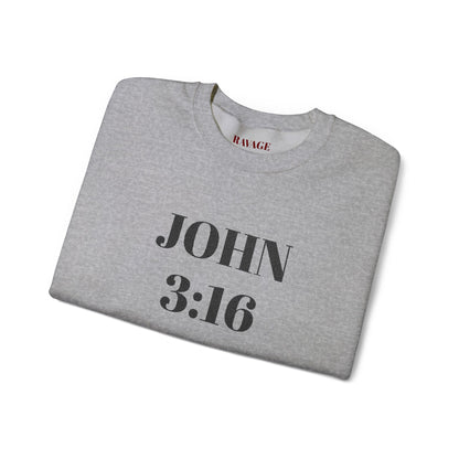 John 3:16 Crewneck Sweatshirt