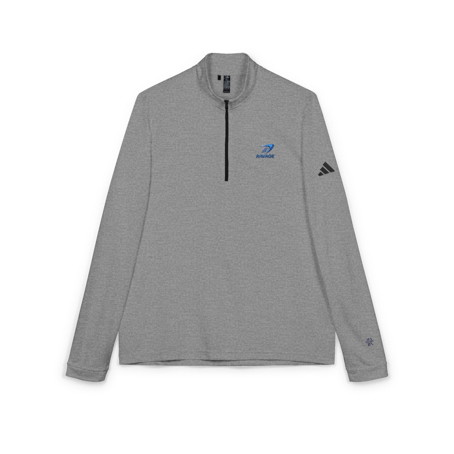 Embroidered Adidas Quarter-Zip Pullover