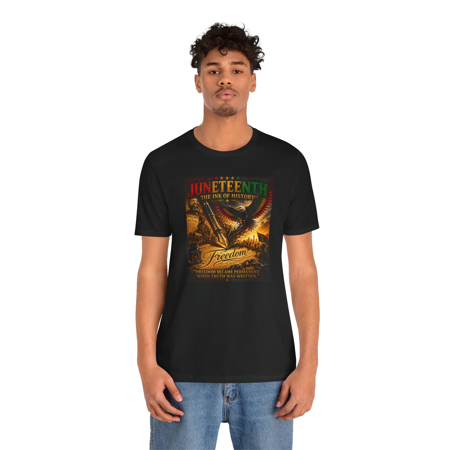 Juneteenth — Juneteenth The Ink of History Graphic Tee