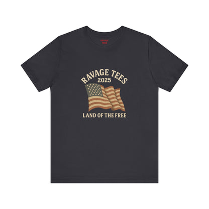 RaVage Vintage Tee: "Land of the Free"