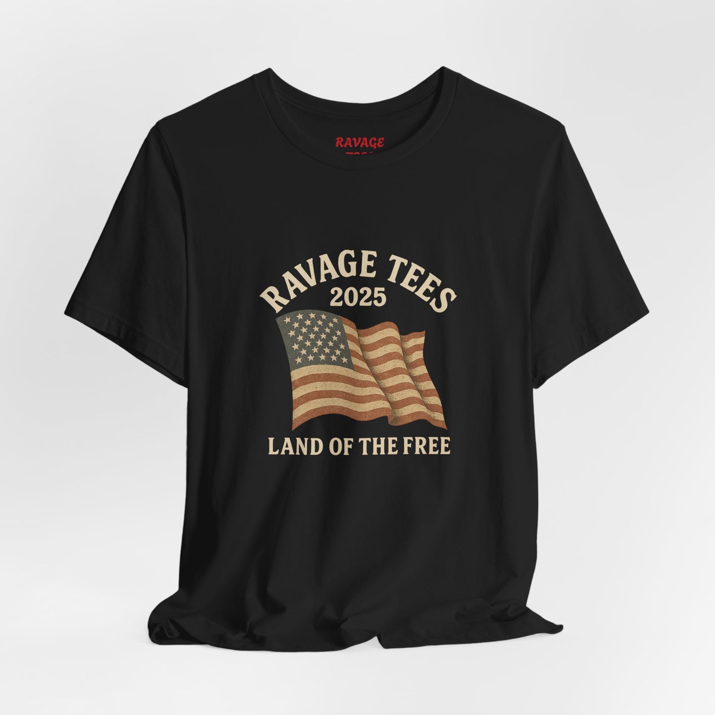 RaVage Vintage Tee: "Land of the Free"