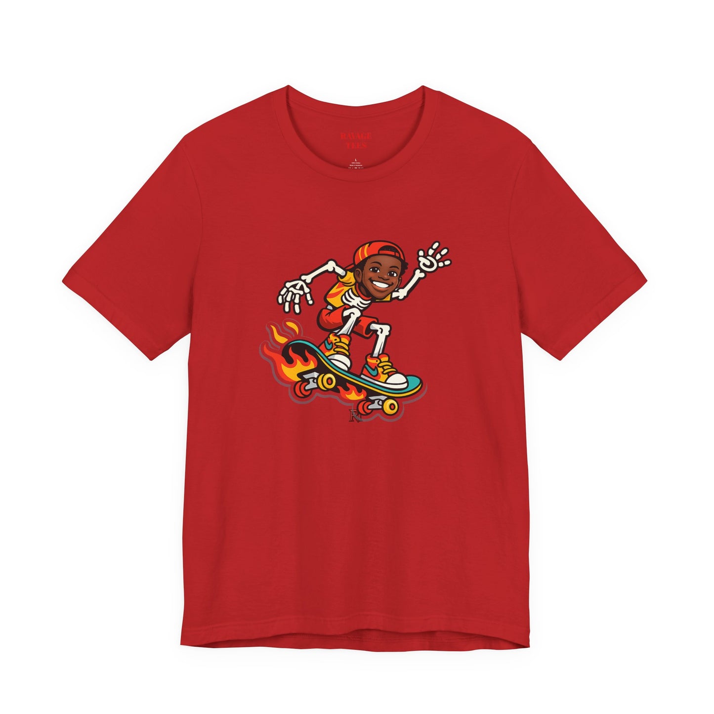 Skateboard Skeleton Tee