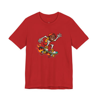 Skateboard Skeleton Tee