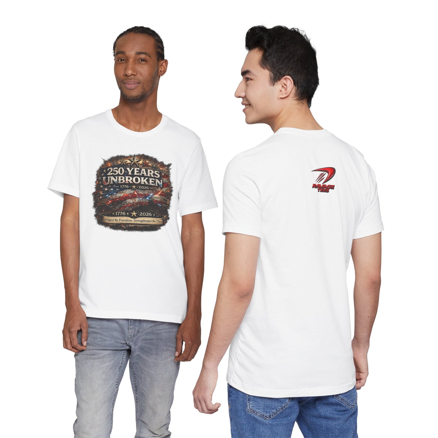 250 Years Unbroken Tee — 1776–2026