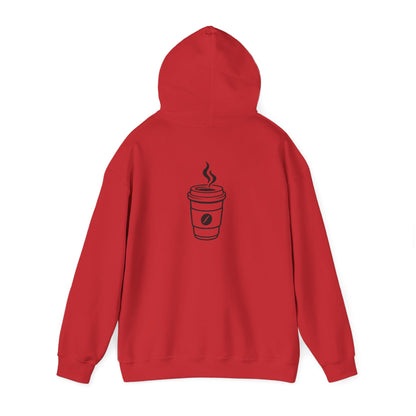 Caffeine Chaos Hoodie - Cozy Unisex Sweatshirt, Ideal for Coffee Lovers, Gift for Friends, Birthday, Relaxation, Casual Wear