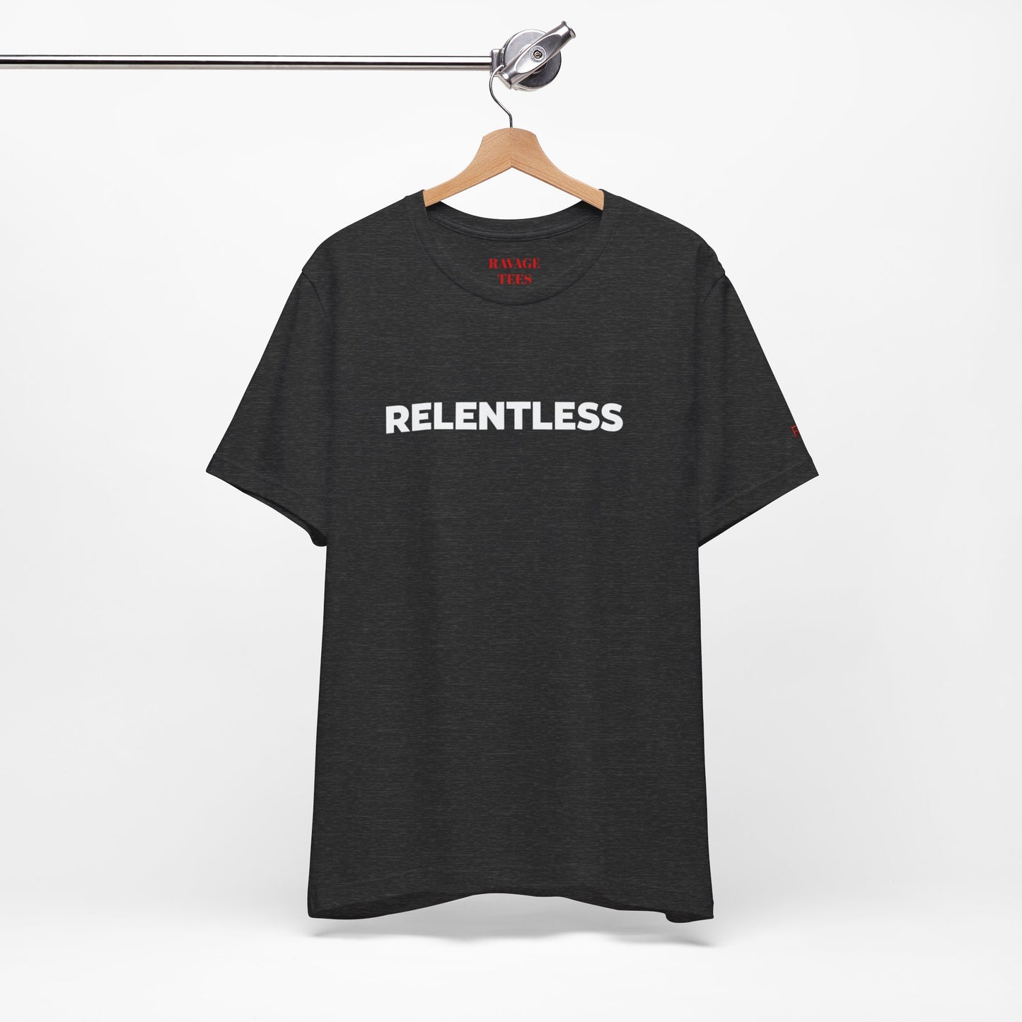 Relentless Graphic Tee — Motivational Athletic T-Shirt
