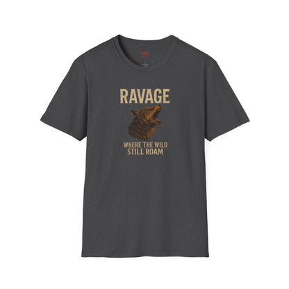 RAVAGE Where the Wild Still Roam Tee | Vintage Adventure Graphic T-Shirt, Unisex Outdoors Apparel, Camping & Nature Lovers Gift