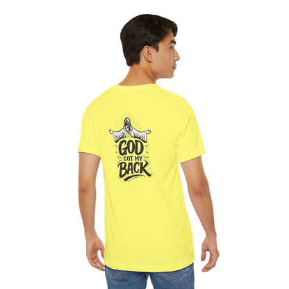 Faith Graphic Tee — 'God Got My Back' Christian T-Shirt