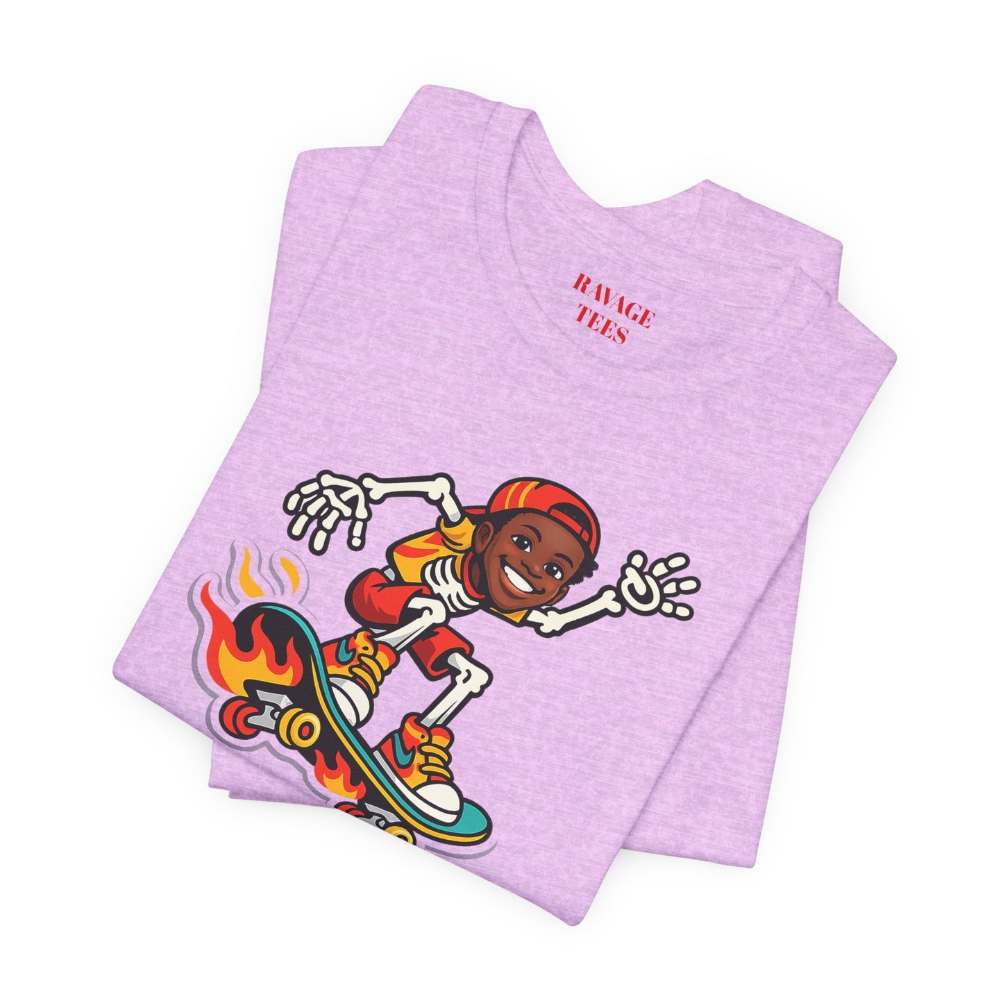 Skateboard Skeleton Tee