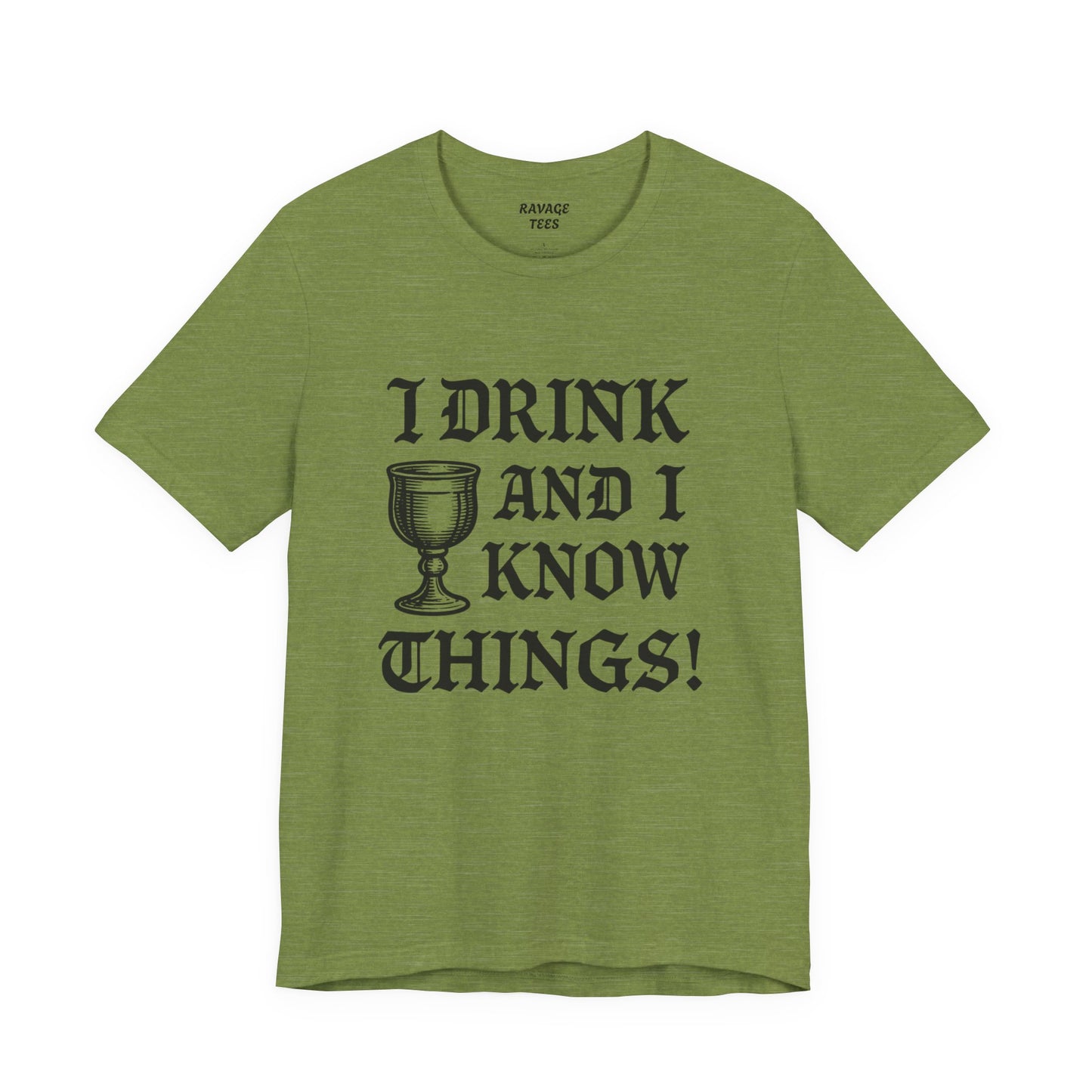 Funny Drinking Quotes Tee | Unisex Party T-Shirt | Alcohol Humor