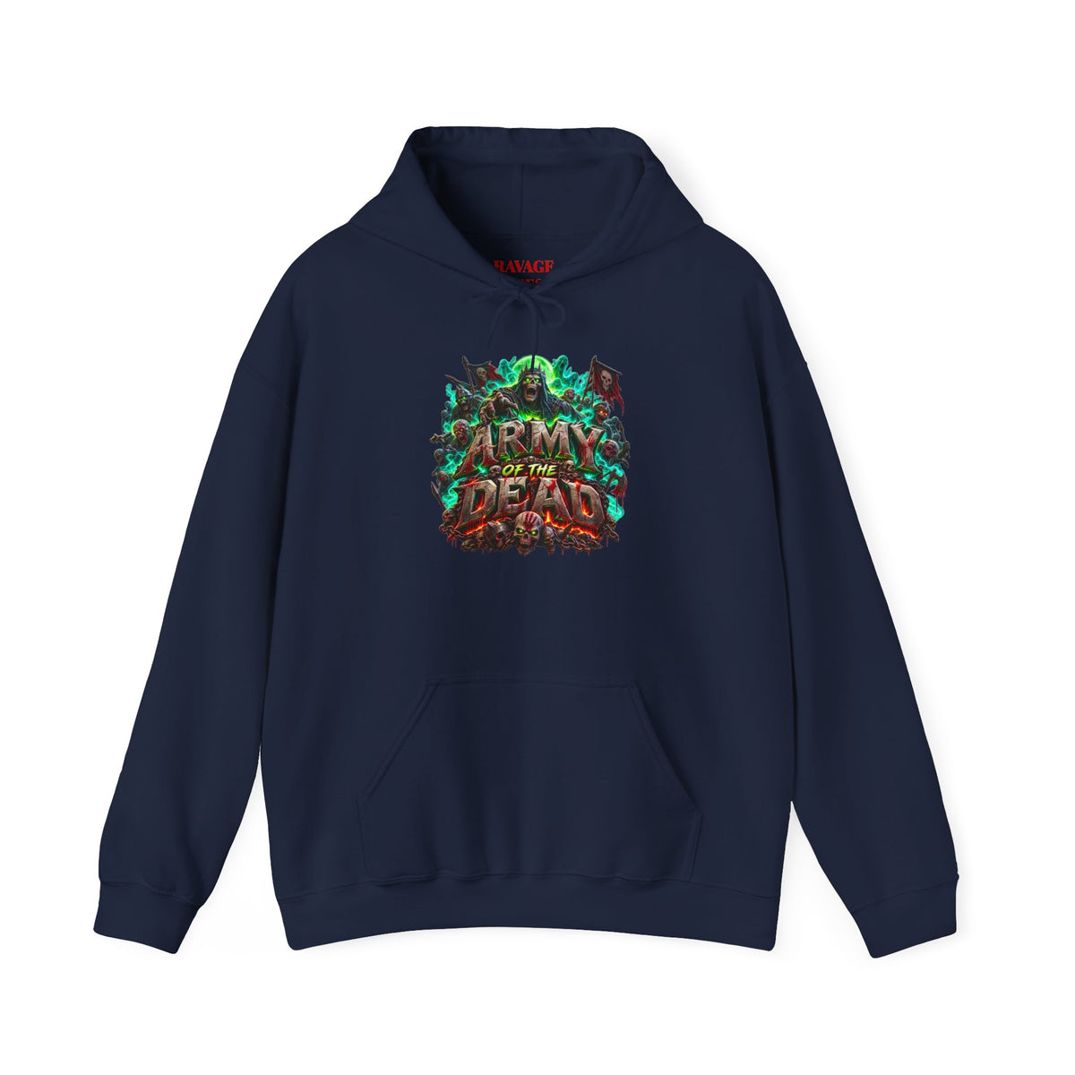 Army of the Dead Hoodie - Horror Zombie Graphic Pullover