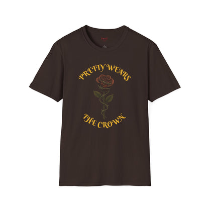 PRETTY WEARS THE CROWN  Graphic T-Shirt – Unisex Tee | Eco-Friendly Nature Shirt for Summer Style, Casual Wear & Gifts for Nature Lovers