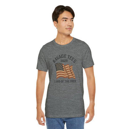 RaVage Vintage Tee: "Land of the Free"