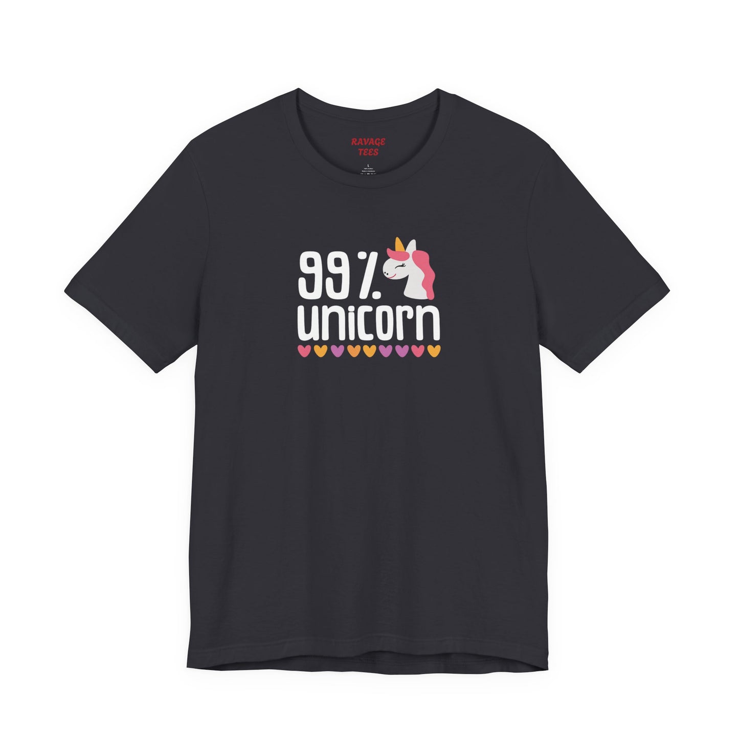 99% Unicorn Tee: Funny, Whimsical Graphic T-Shirt for All Ages
