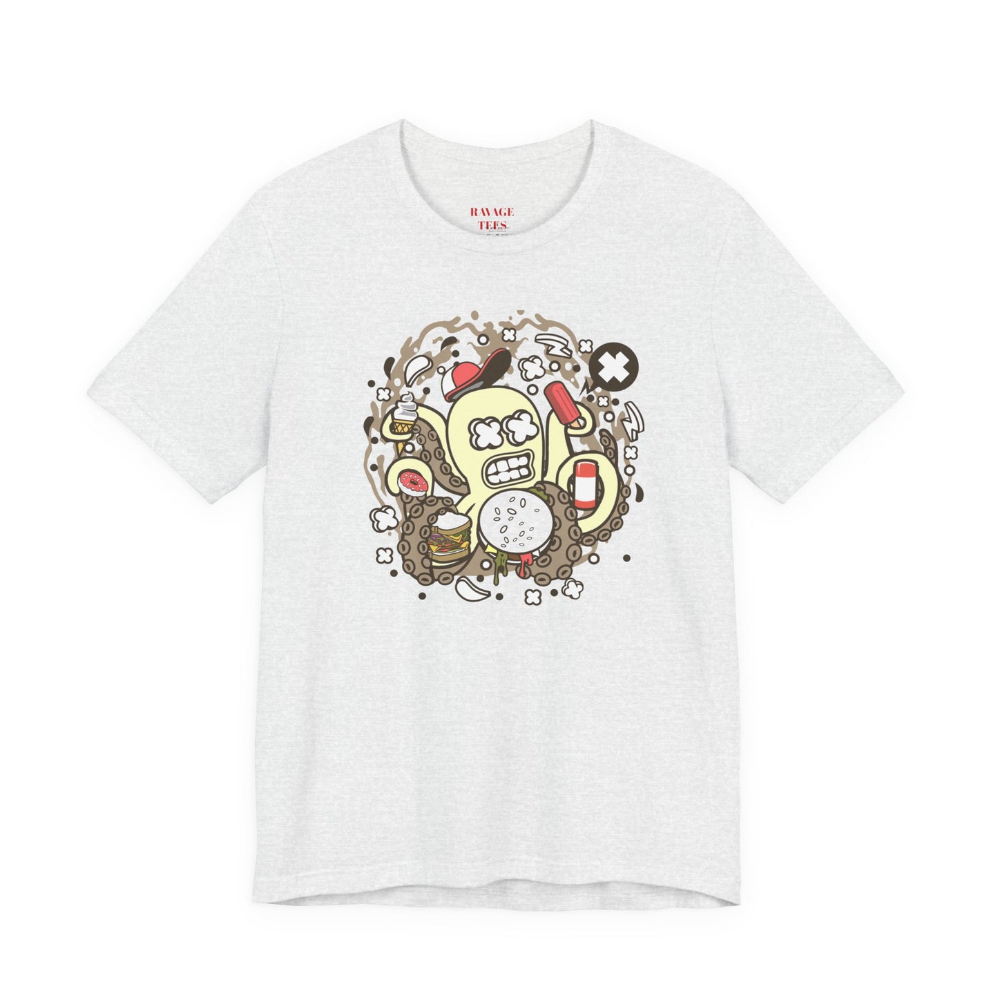 Junk Food Octopus Tee