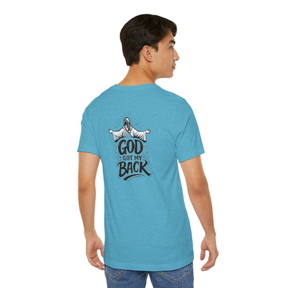 Faith Graphic Tee — 'God Got My Back' Christian T-Shirt