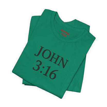 **JOHN 3:16 Faith-Inspired Unisex Tee