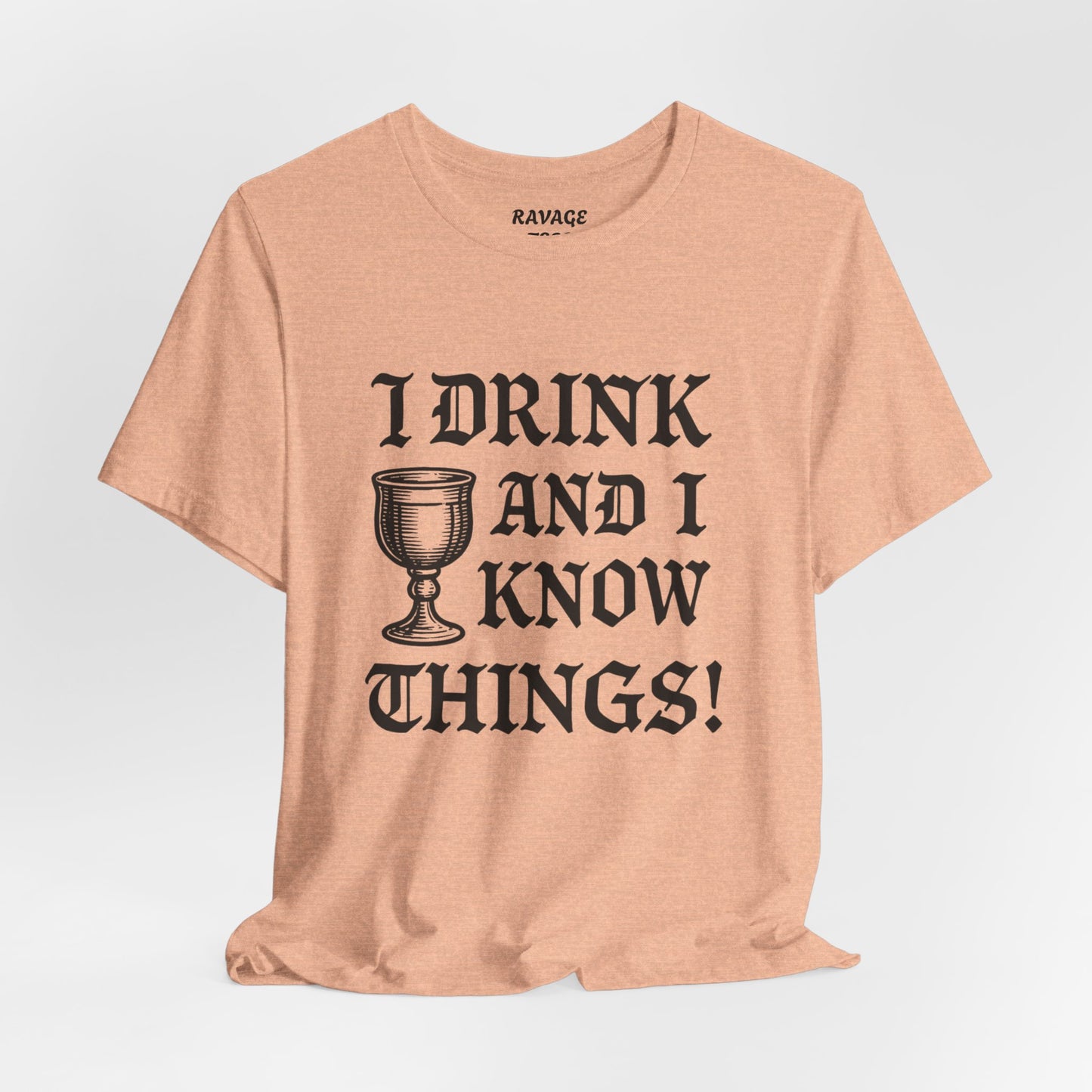 Funny Drinking Quotes Tee | Unisex Party T-Shirt | Alcohol Humor