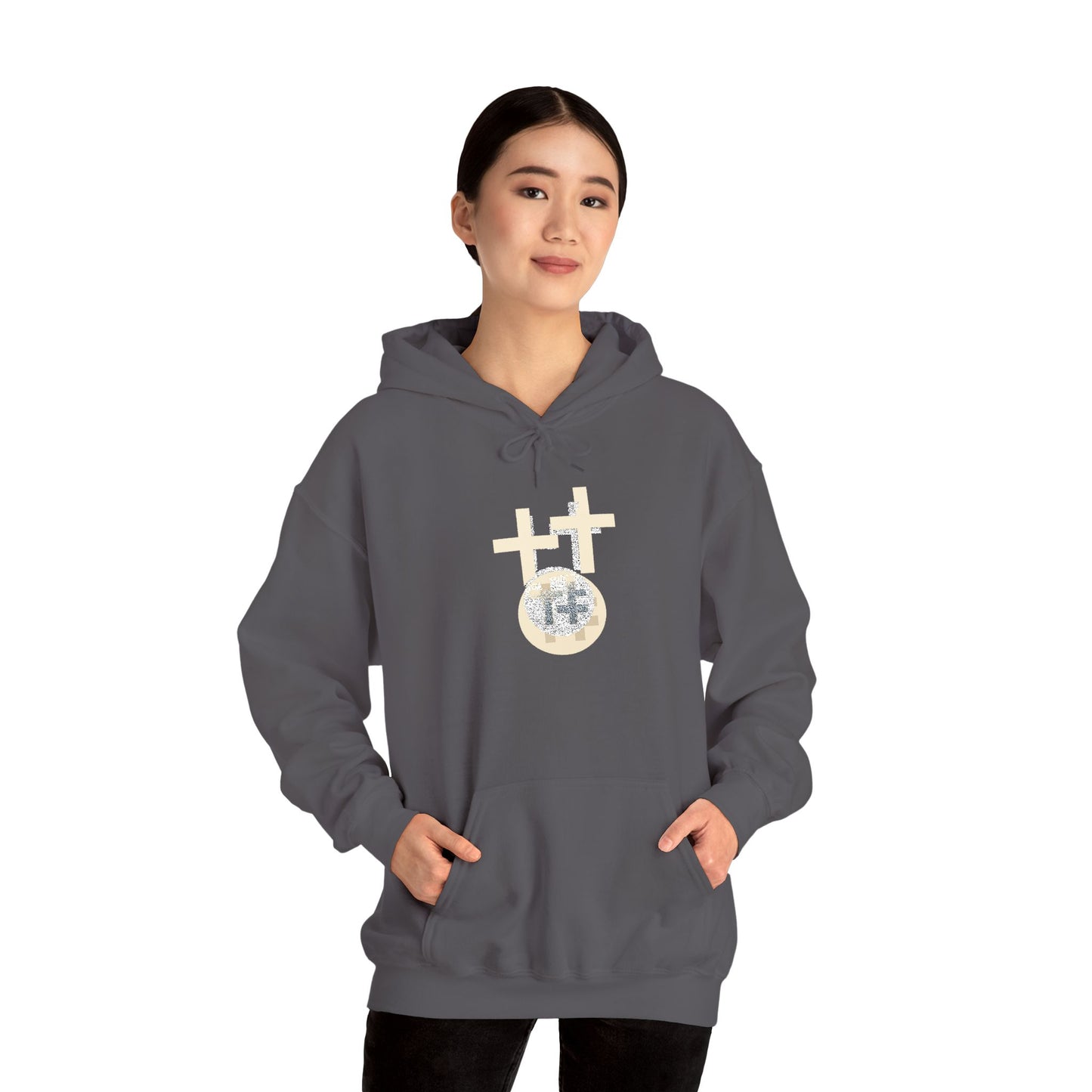 Calvary Cross Unisex Hoodie – Faith-Based Apparel, Christian Symbol Tee, Everyday Casual Wear, Inspirational Gift