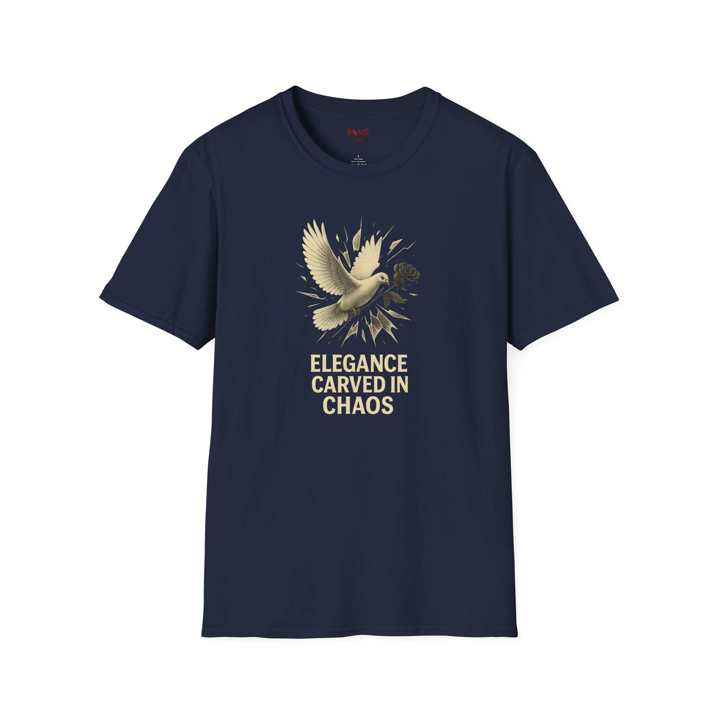 ELEGANCE CARVED IN CHAOS TEE