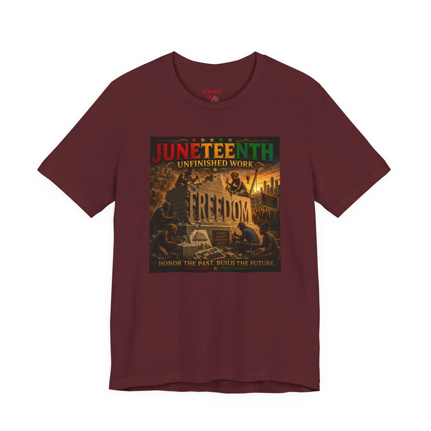 Juneteenth "Unfinished Work" Freedom Tee