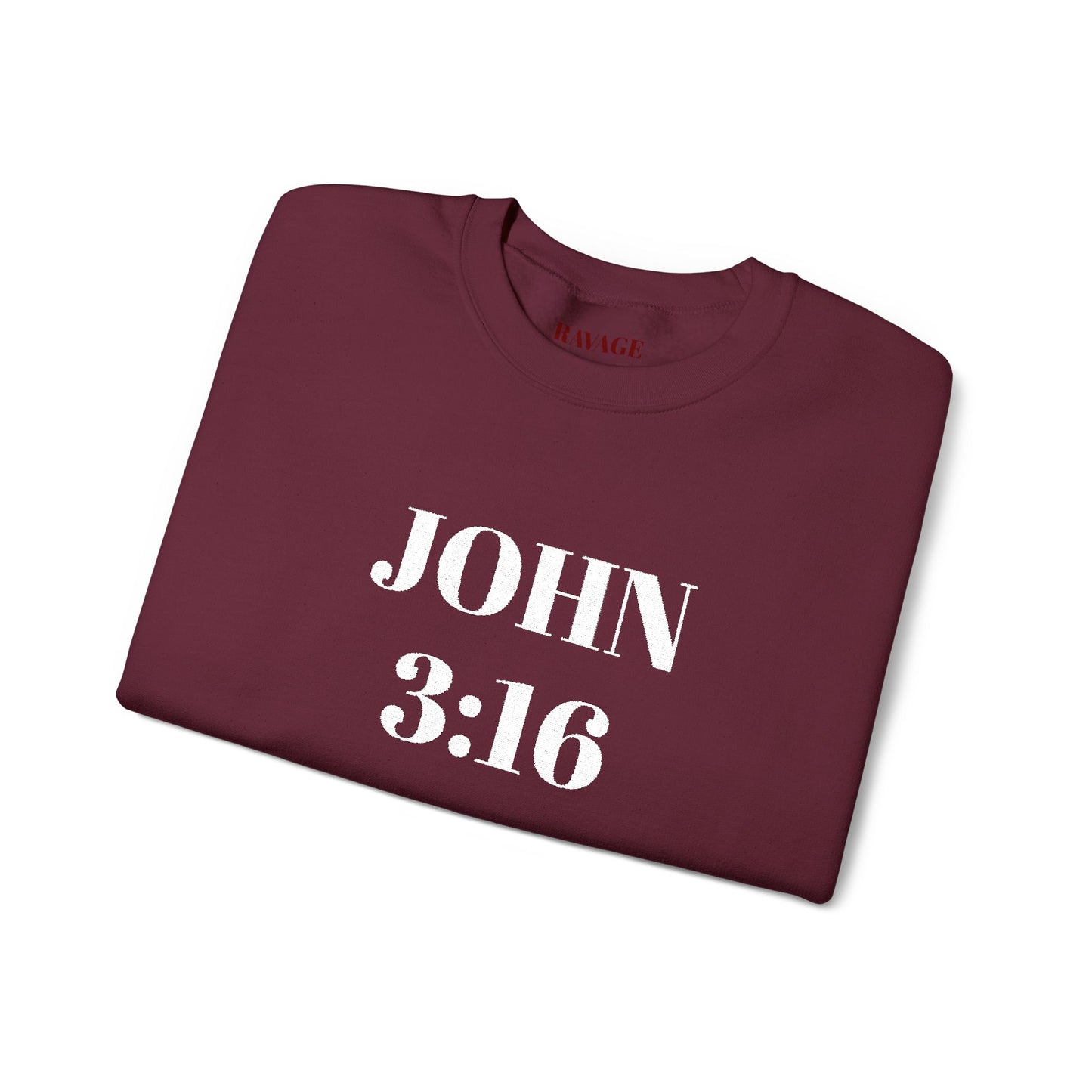 John 3:16 Crewneck Sweatshirt