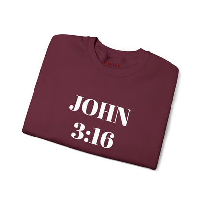 John 3:16 Crewneck Sweatshirt