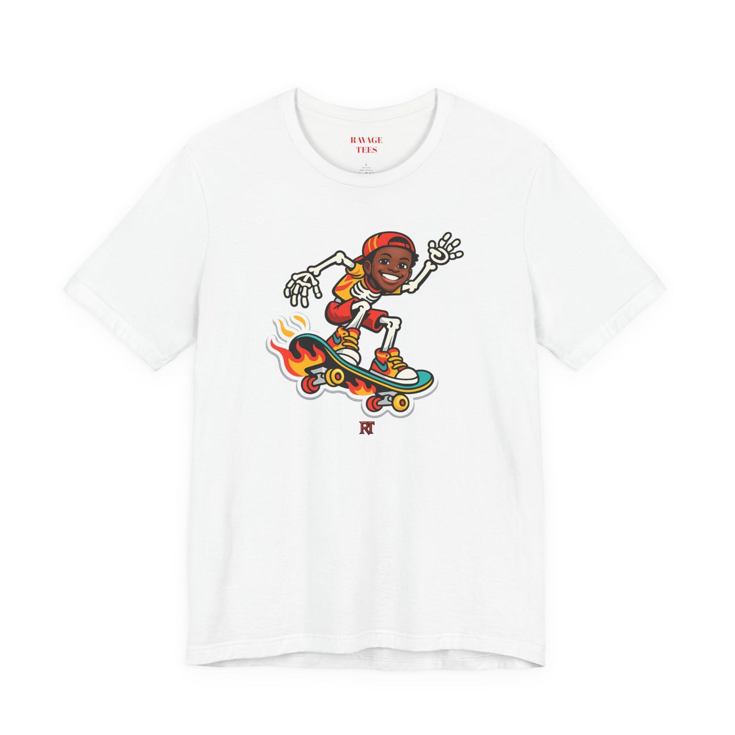 Skateboard Skeleton Tee