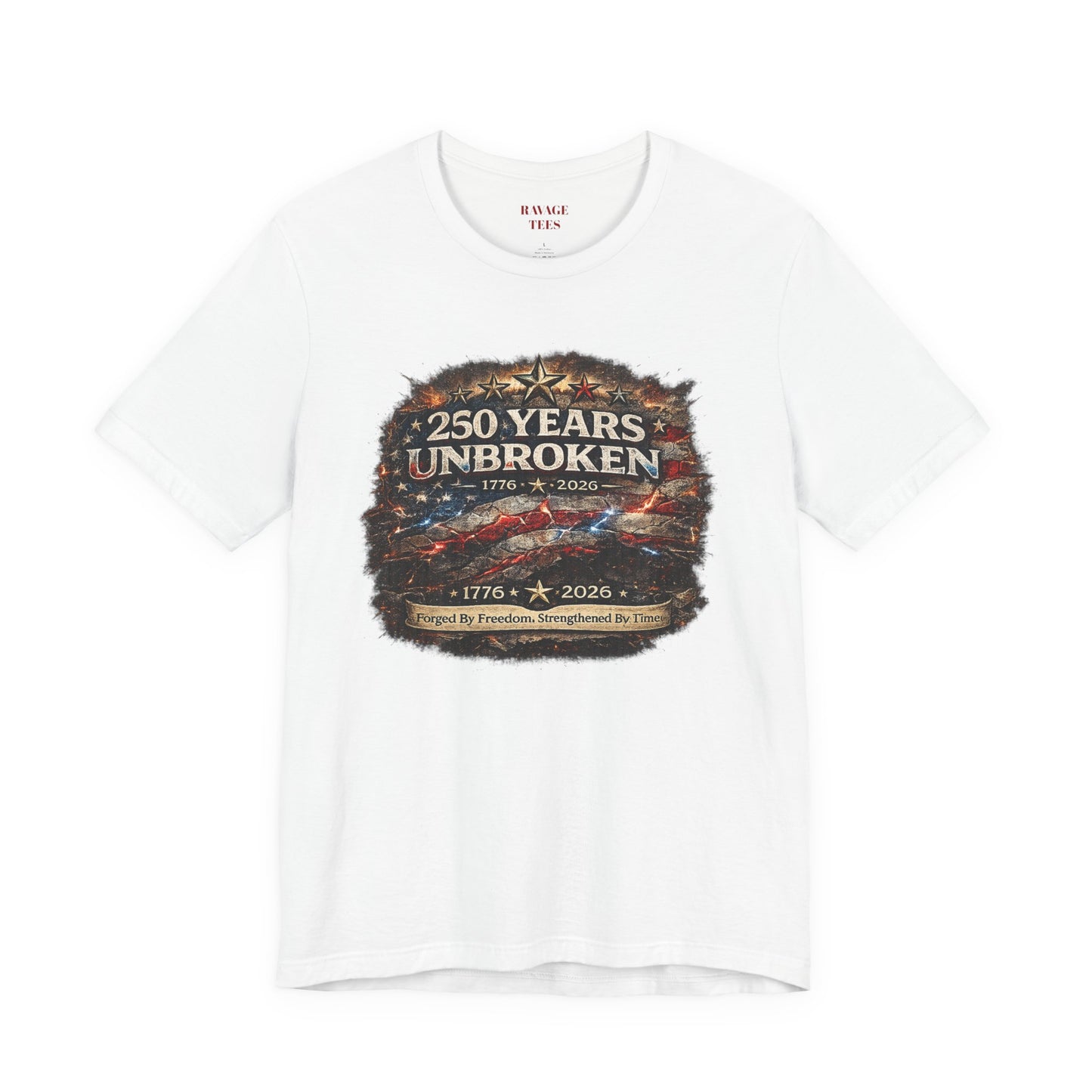 250 Years Unbroken Tee — 1776–2026