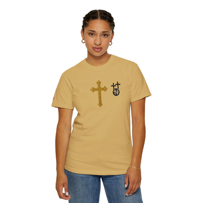 Calvary Cross Unisex T-Shirt – Faith-Based Apparel, Christian Symbol Tee, Everyday Casual Wear, Inspirational Gift