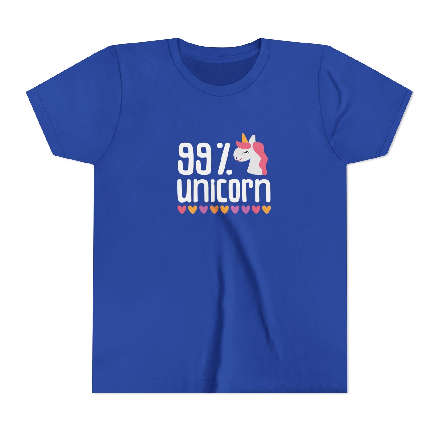 99% Unicorn Youth Tee - Fun & Whimsical Shirt for Kids