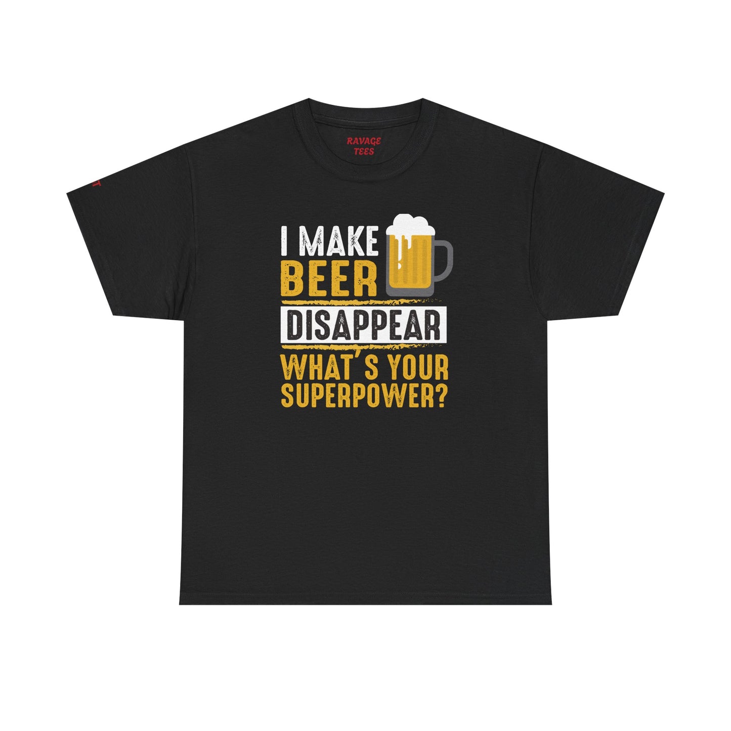 Unisex Beer Superpower Tee | Funny T-Shirt for Beer Lovers