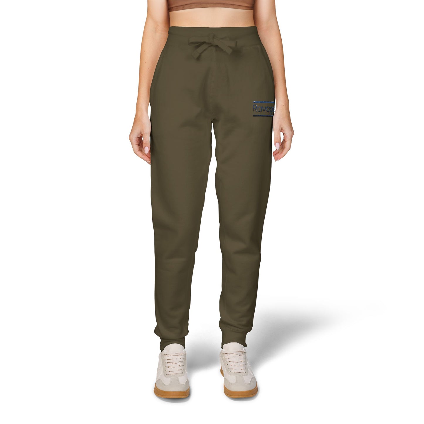 Ravage Embroidered Fleece Sweatpants — Cozy Joggers