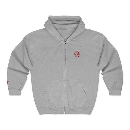 RAVAGE TEES Full Zip Hoodie: