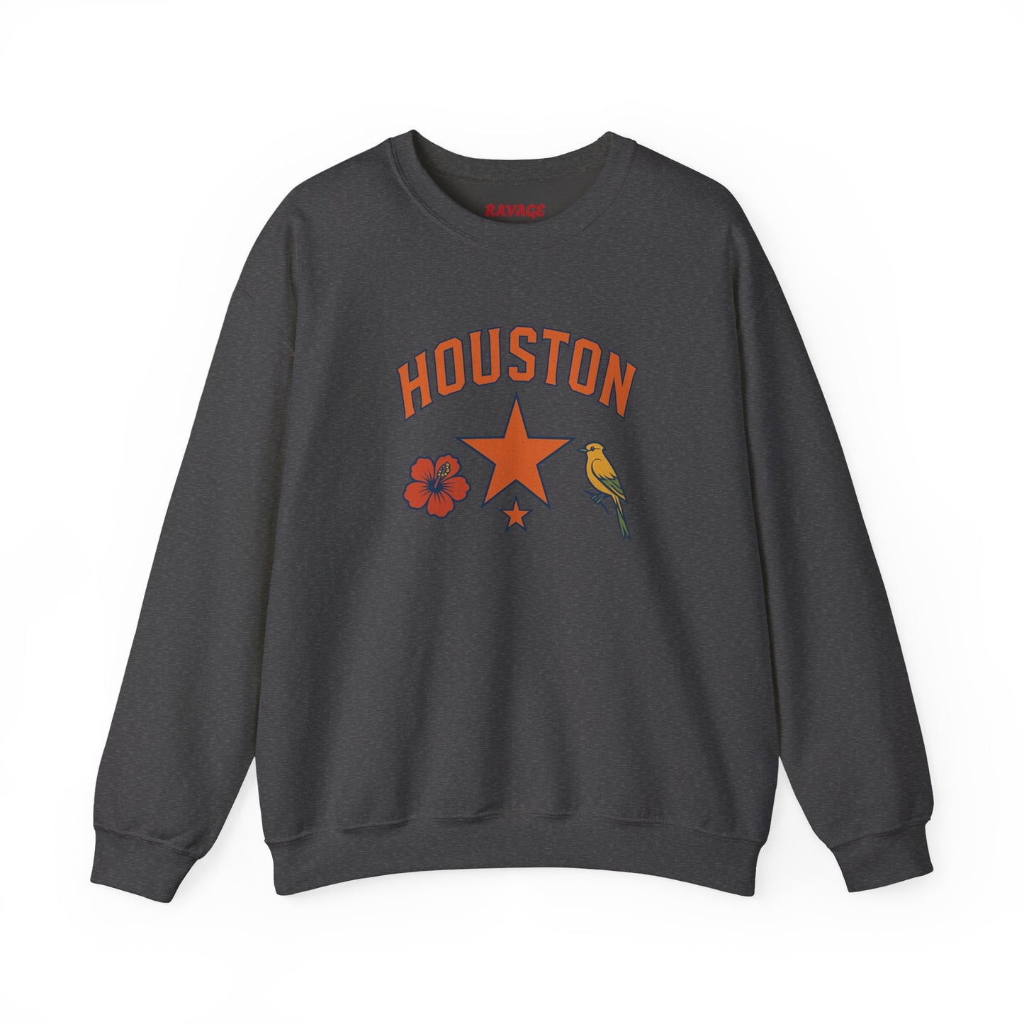 RAVAGE Houston(H-Town) Vibe Unisex Crewneck Sweatshirt