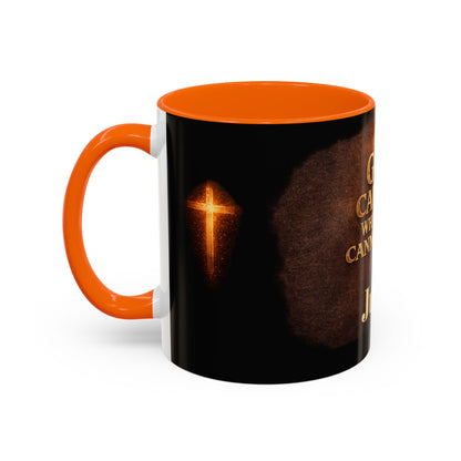 "God Carries What You Cannot Lift" Mug