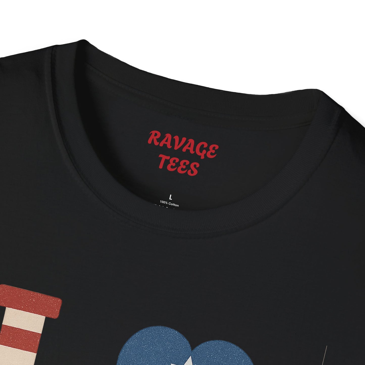 "Freedom & Love" Tee: Unisex 4th of July Graphic Shirt Gift