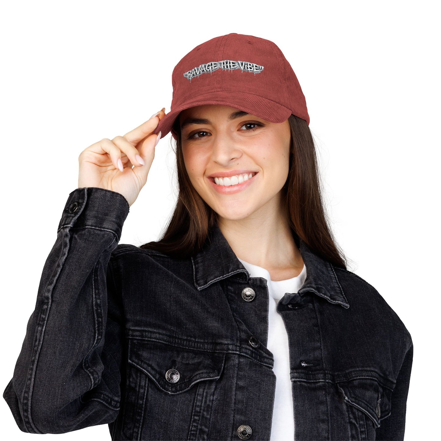 "Ravage The Vibe" Embroidered Vintage Cap